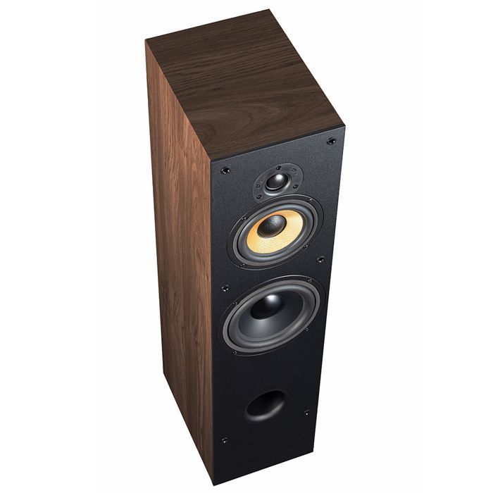 Davis Acoustics Mia 200 Noyer américain - Colonne 3 Voies/3 Haut-parleurs - Enceinte Vendue à la Paire