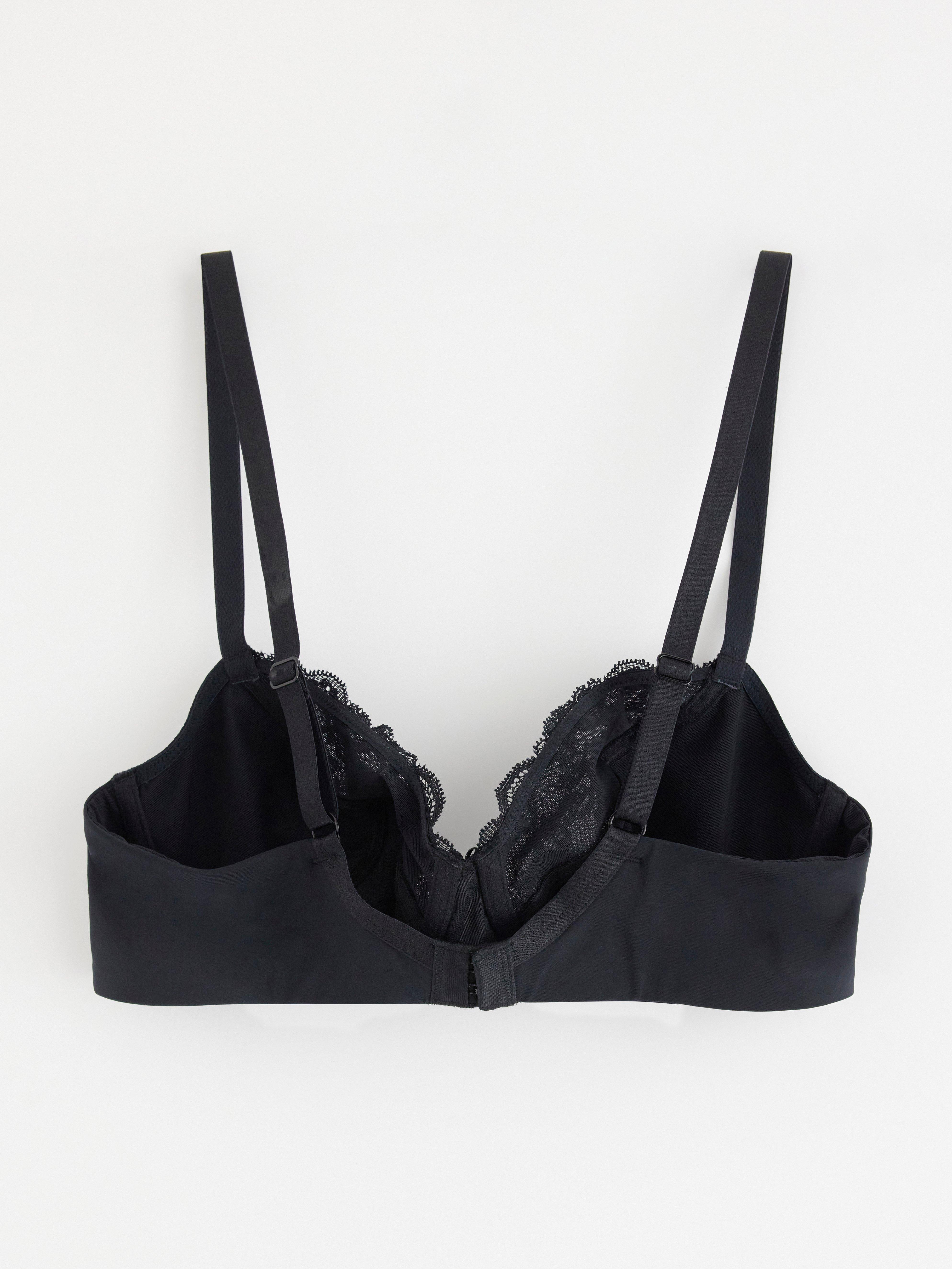 Aster ovadderad bh Black