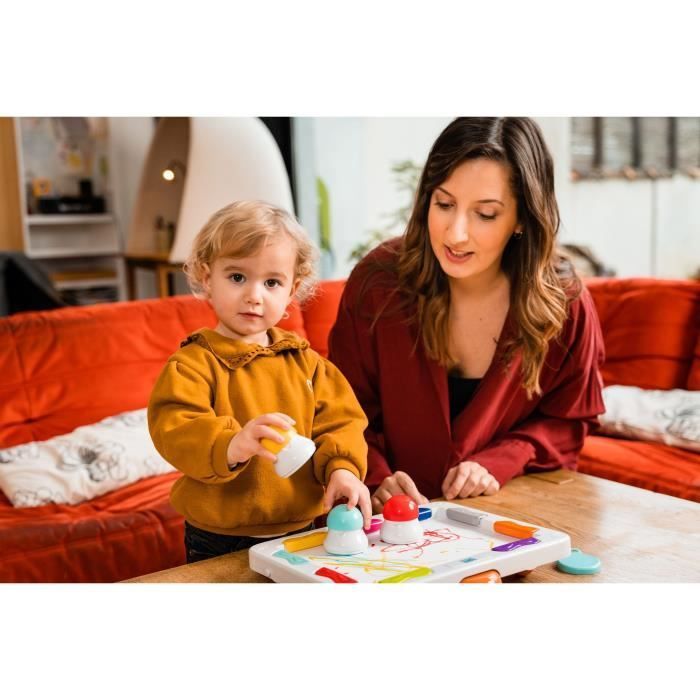 Set da colorare - Divertimento infinito - Xylopad - Multicolore - 3 pennarelli ergonomici - Dai 12 mesi in su