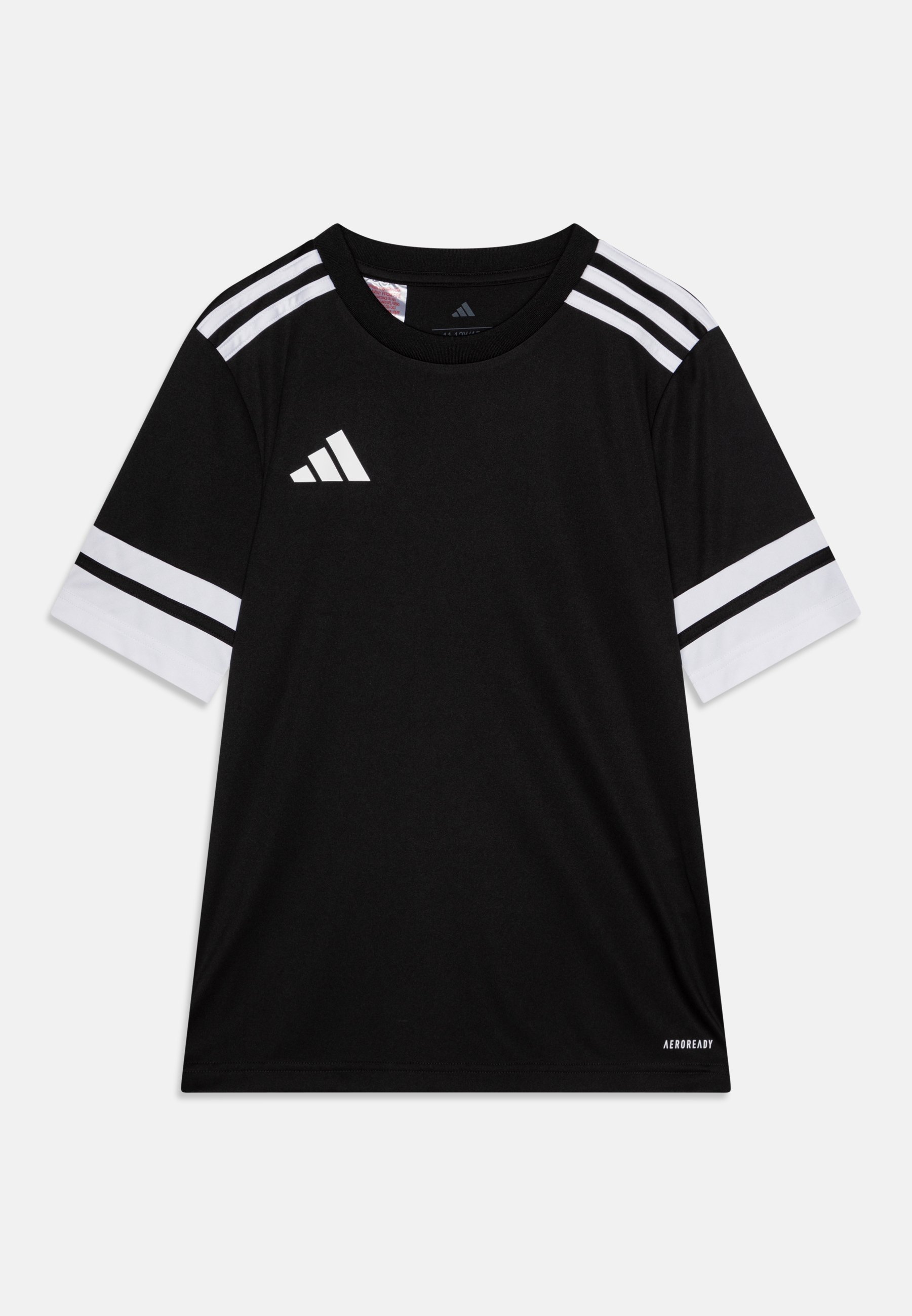 adidas Performance SQUADRA T-shirt unisexe à manches courtes - Noir/Blanc