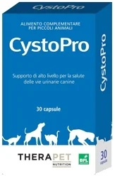 THERAPPET Cystopro Therapet 30 capsules Santé des voies urinaires chez le chien