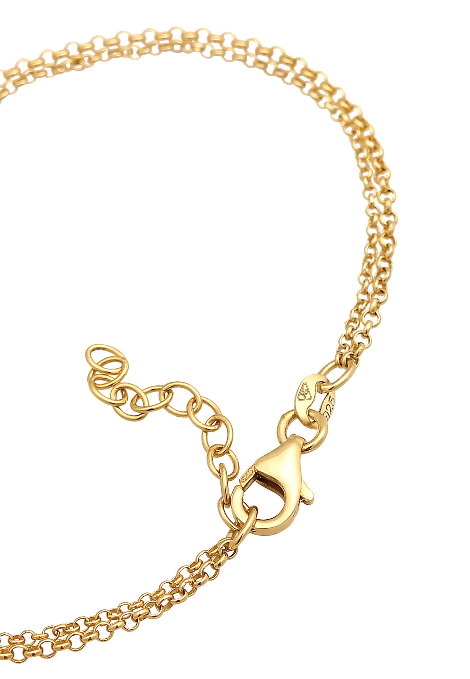 Elli Femmes Couches l'infini Coeur avec Cristal de Zirconium en Argent Sterling 925