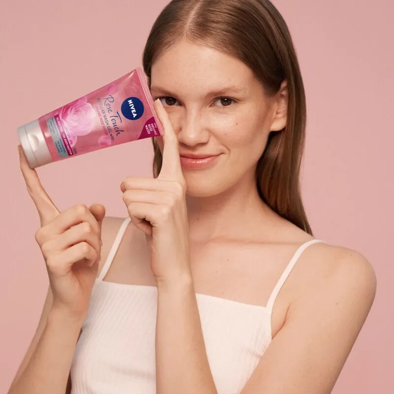 Nivea Visage Żel micelarny z wodą różaną