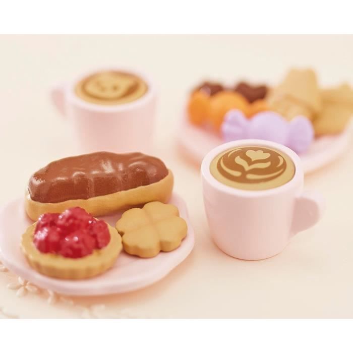 Il tavolo del tè - SYLVANIAN FAMILIES - 5742 - Tovaglietta con sedie, piatti e pasticcini