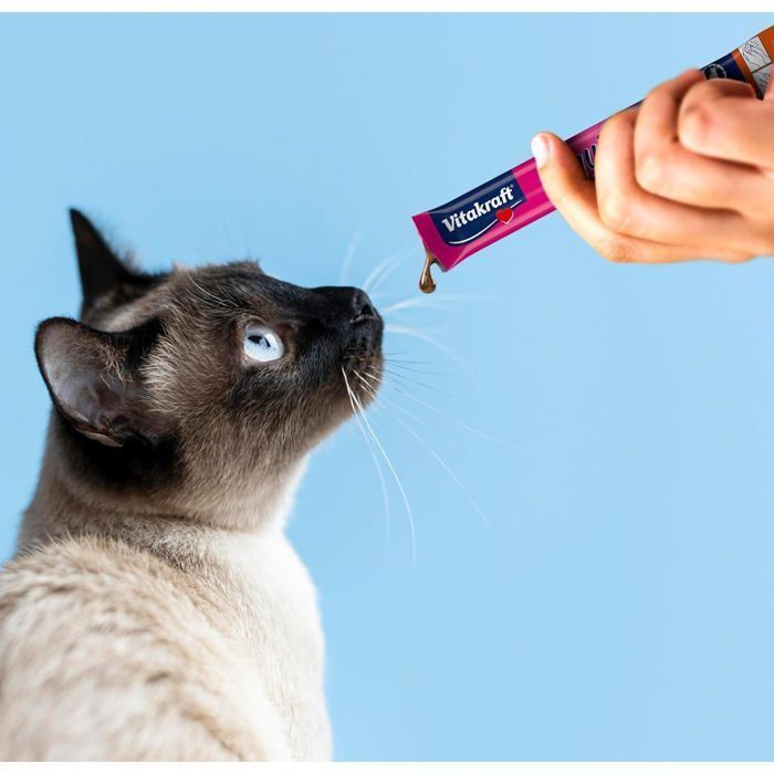 Snack per gatti - YUMI MAZAO - Vitakraft Snack Liquido - Anatra - Beta-glucani - Bustine monodose