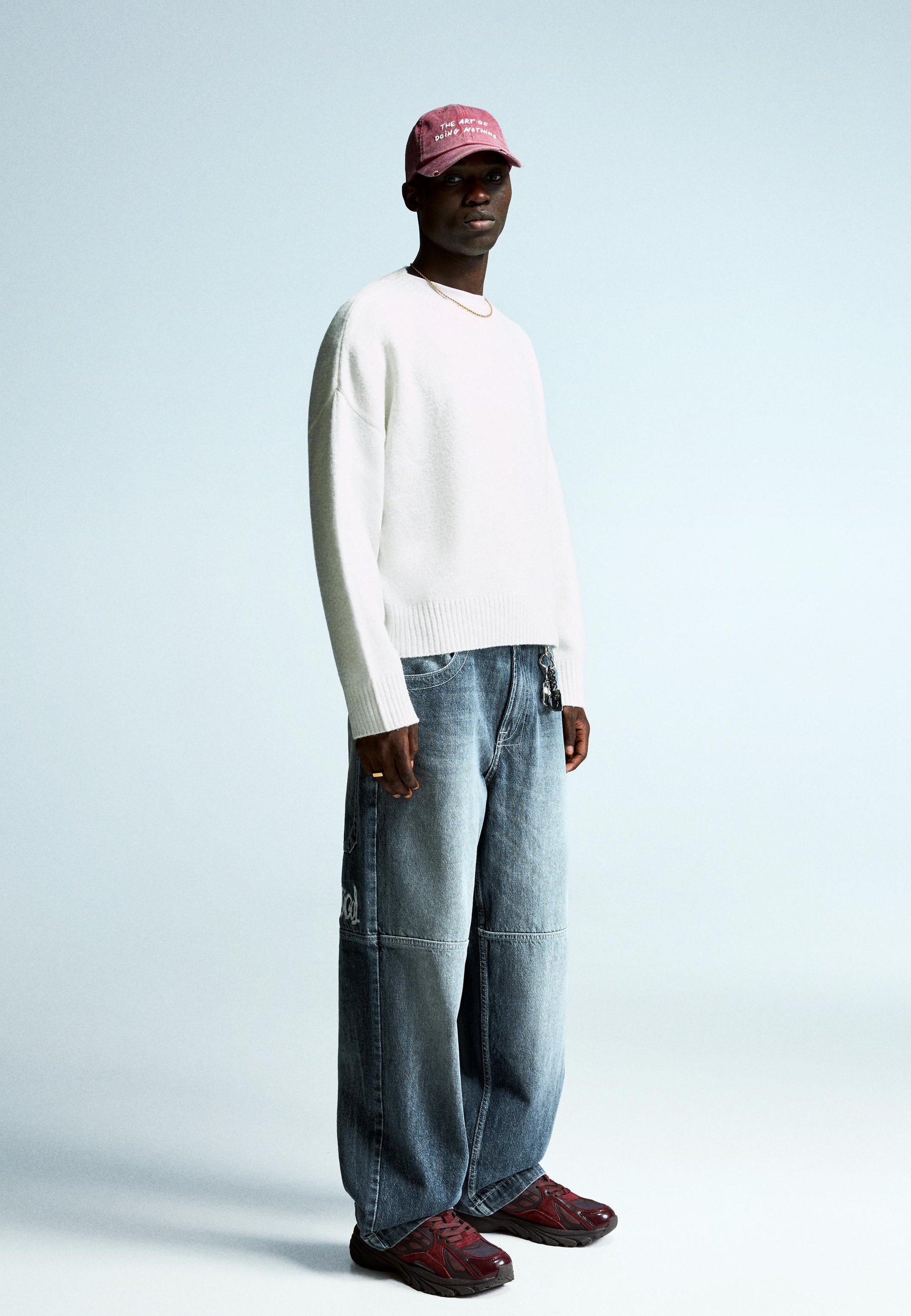 Bershka trui - wit
