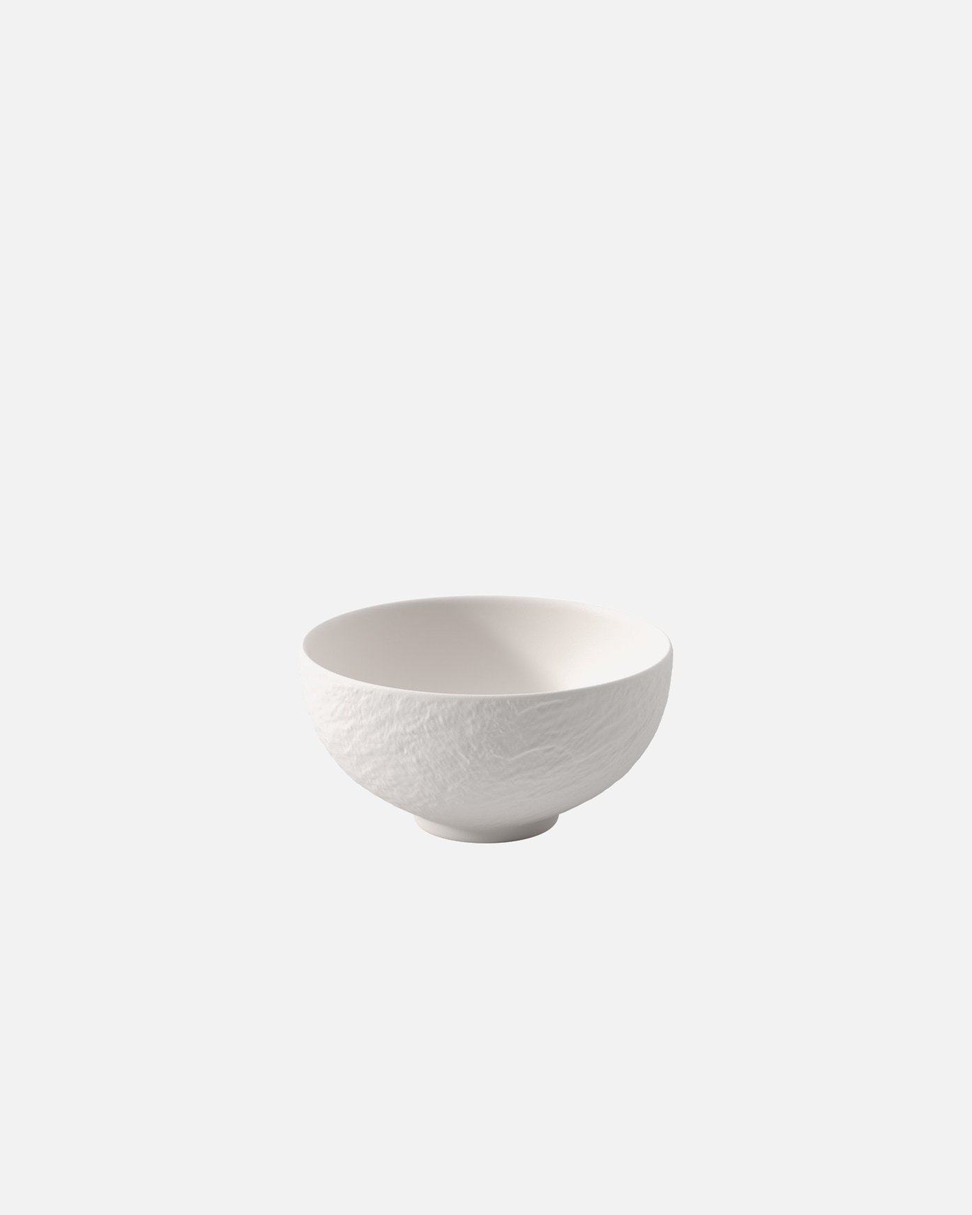 Villeroy & Boch dziļais šķīvis Manufacture Rock Blanc - 1 gab.