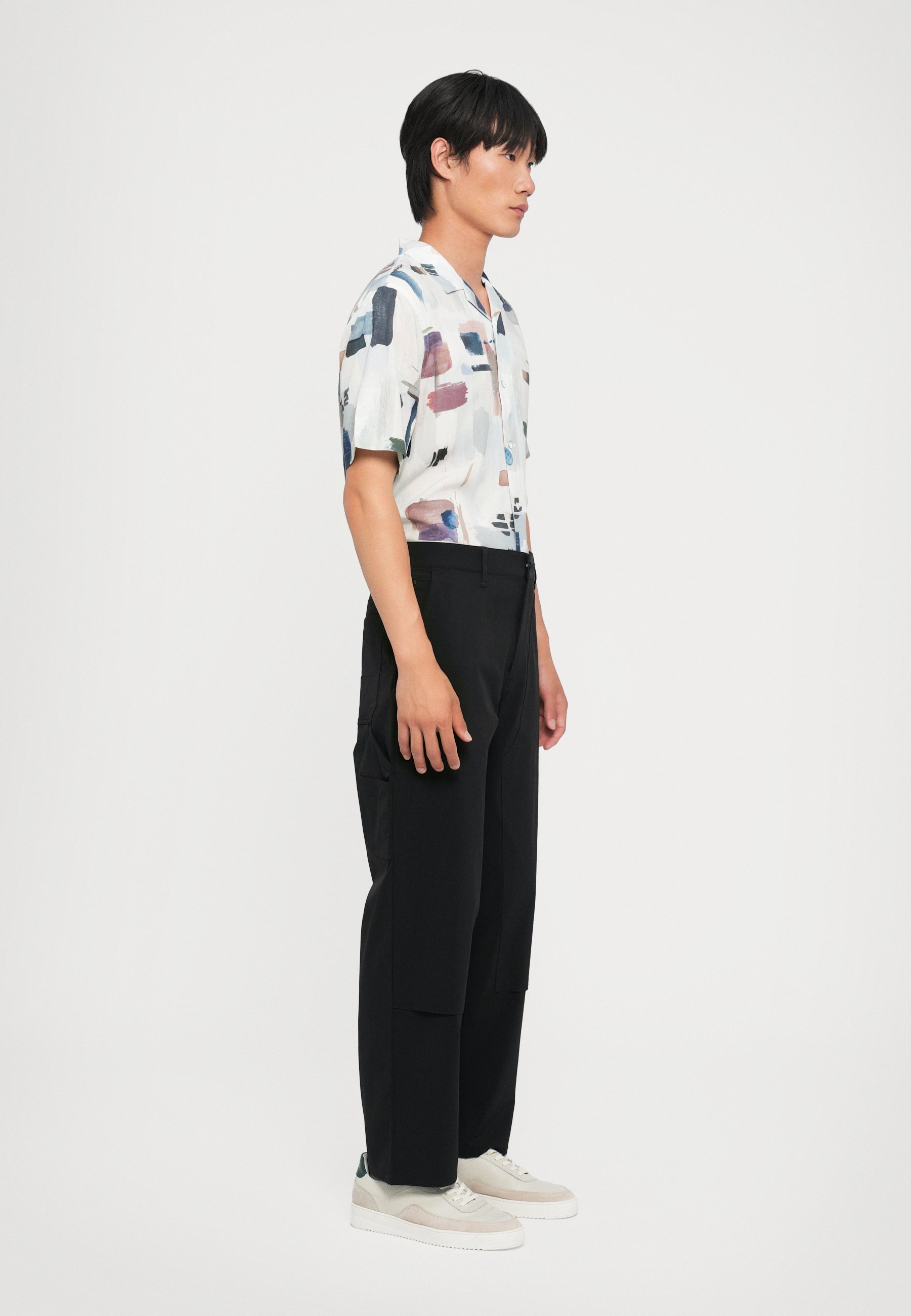 Pantalon de charpentier baggy rag & bone - noir