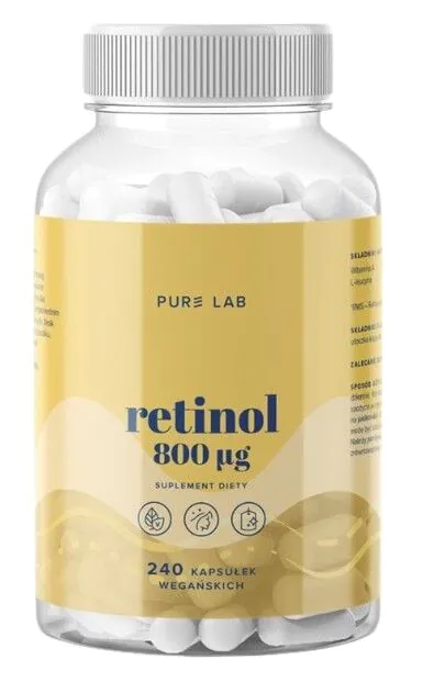 Pure Lab Retinol 800 mcg 240 Kapsułek