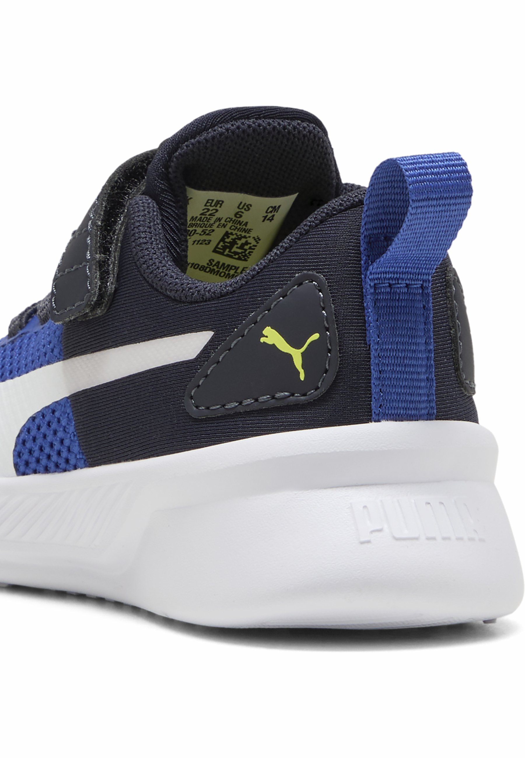 Puma FLYER - Baskets de marche - bleu vif, marine et blanc