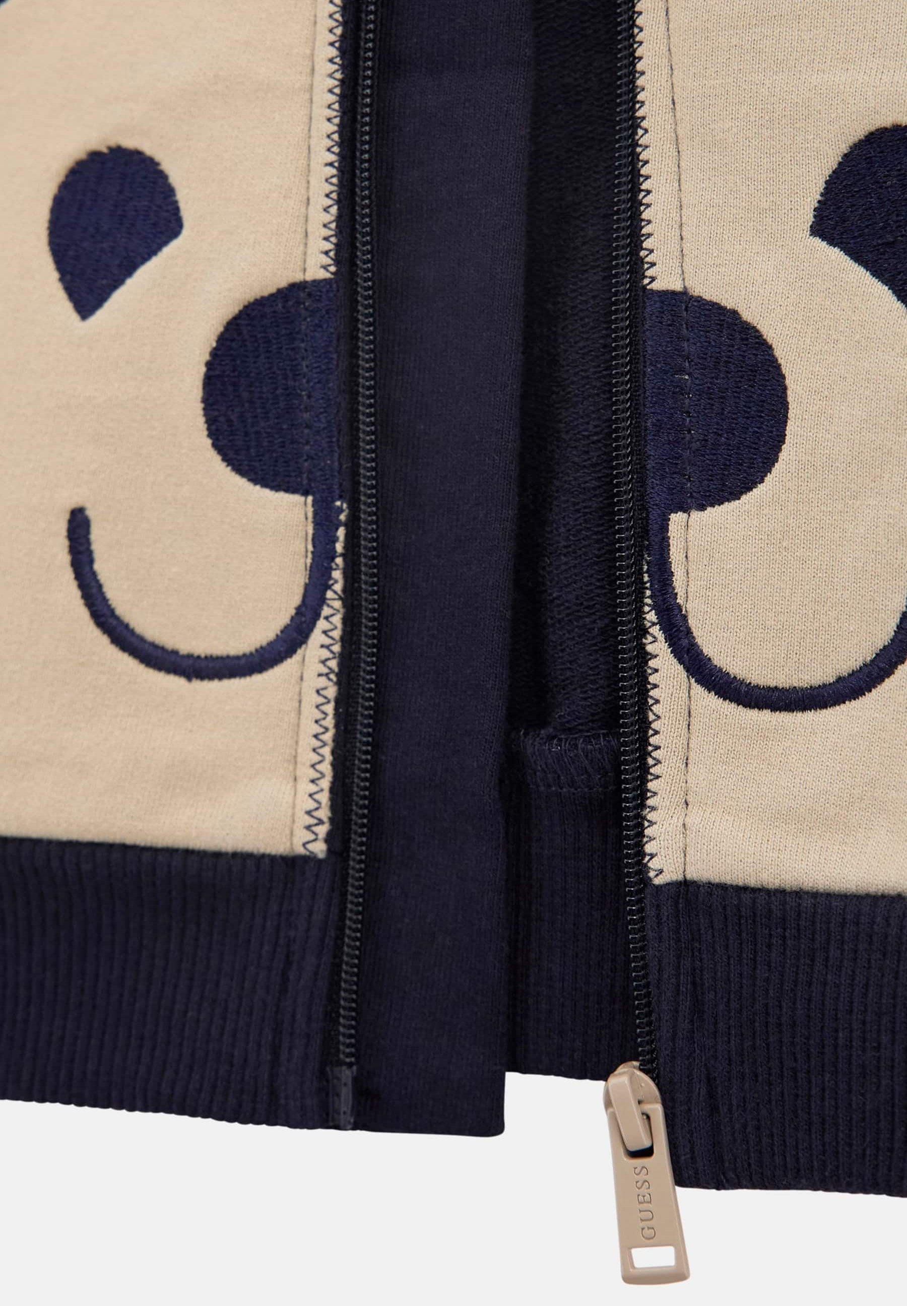 Guess BABY SET ACTIVE - Sweatshirt met rits - stijlvol blauw