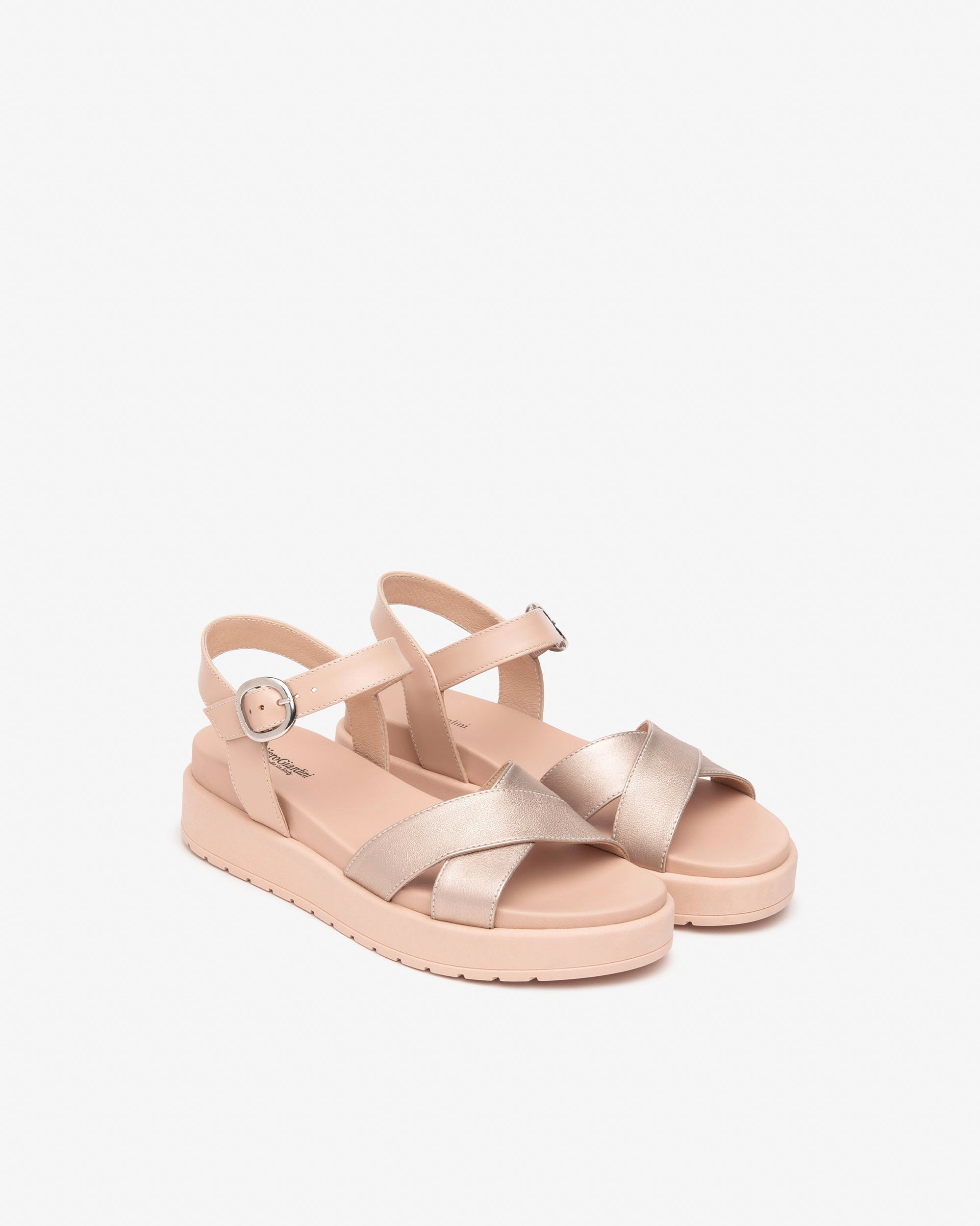  Damen-Ledersandalen