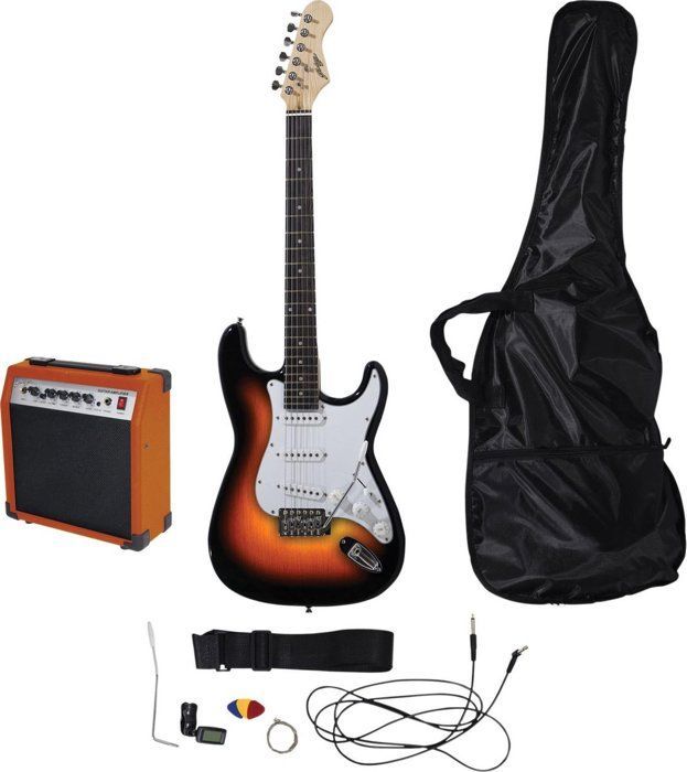 Kit de guitare standard Johnny Brook avec amplificateur combo 20W