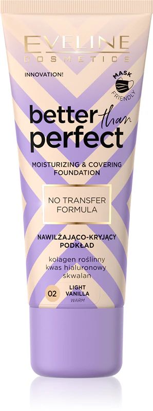 Base hidratante de alta cobertura Better than Perfect da Eveline Cosmetics