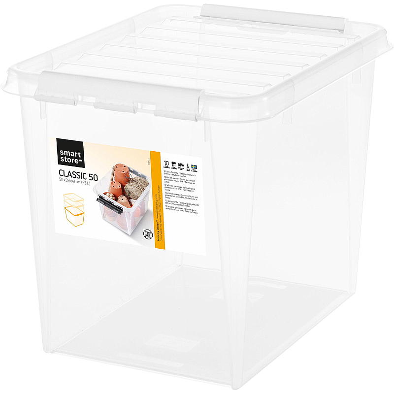 Smartstore Opbevaringsboks SmartStore™ med låg 52 liter Home L50 x B39 x H41 cm