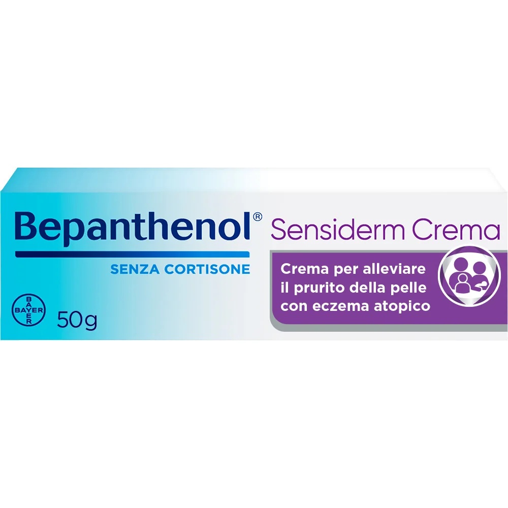 BÉPANTHÉNOL Bepanthénol Sensiderm crème apaisante 50 g Dermatite et démangeaisons