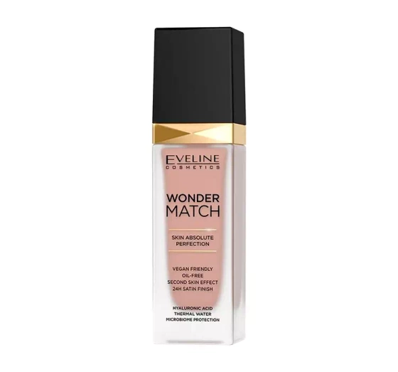 Eveline Cosmetics Wonder Match luksusowy podkład wygładzający 45 Honey 30 ml