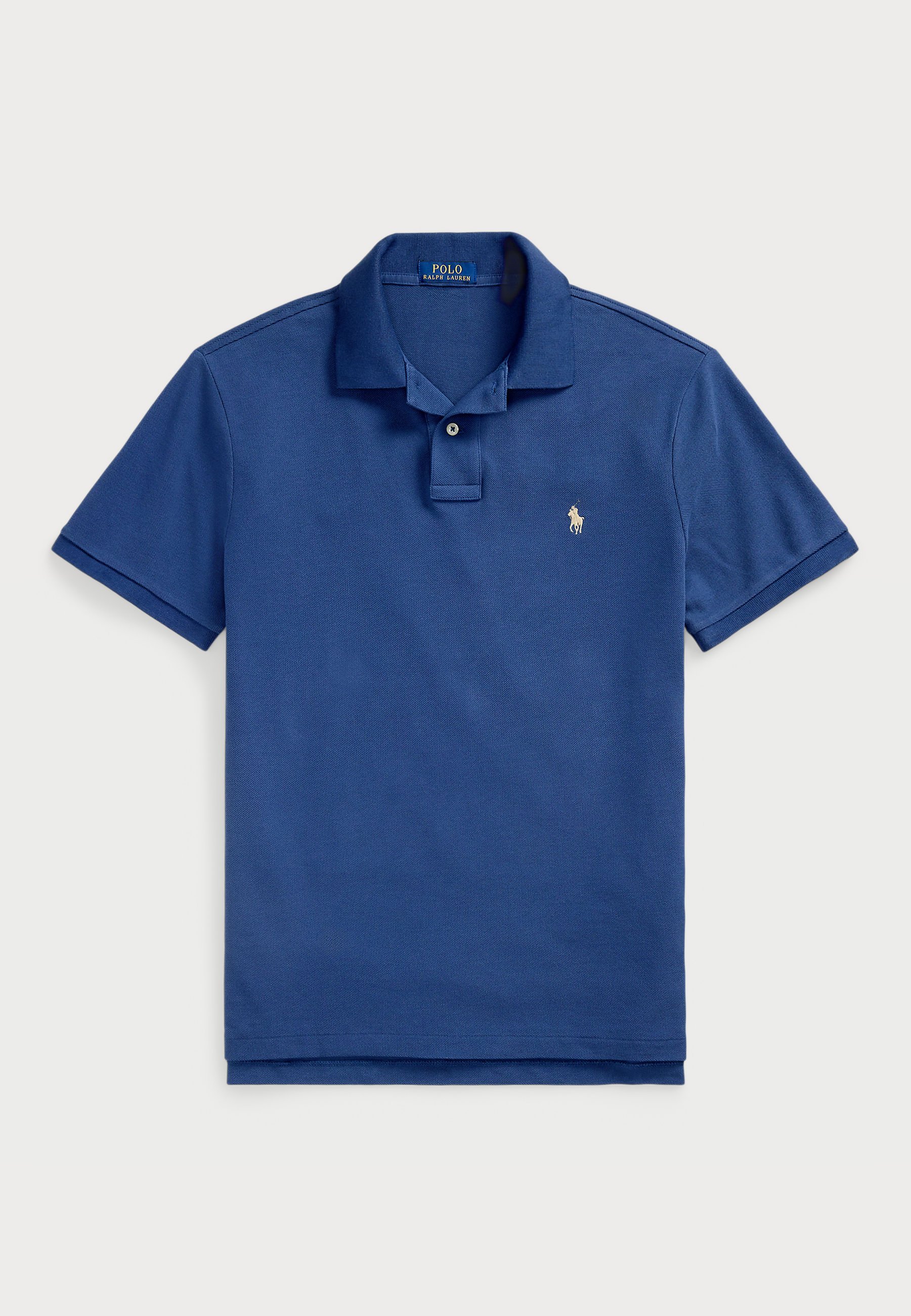 Camisa polo de manga curta Polo Ralph Lauren - azul-terra
