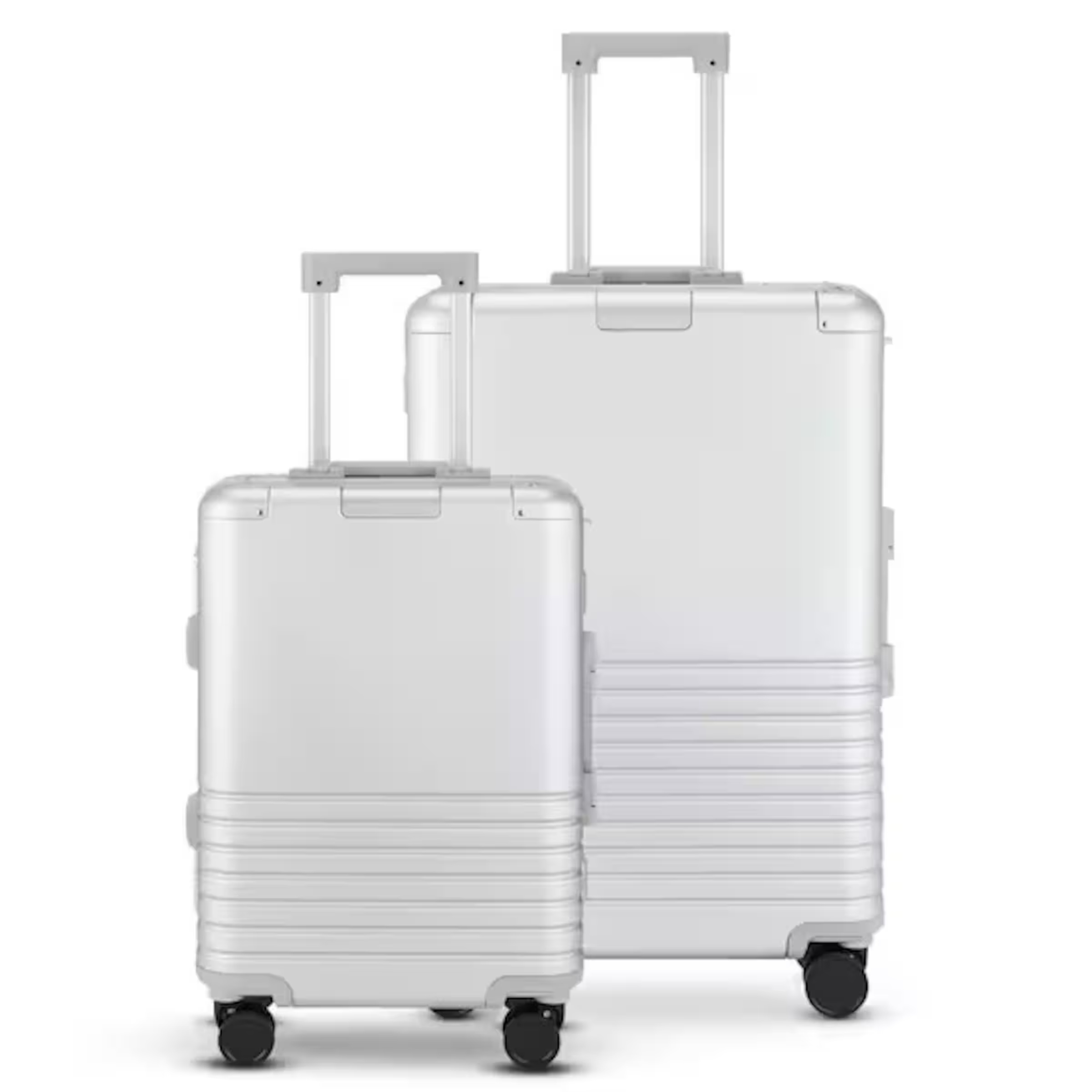 Ensemble en aluminium argenté Heathrow