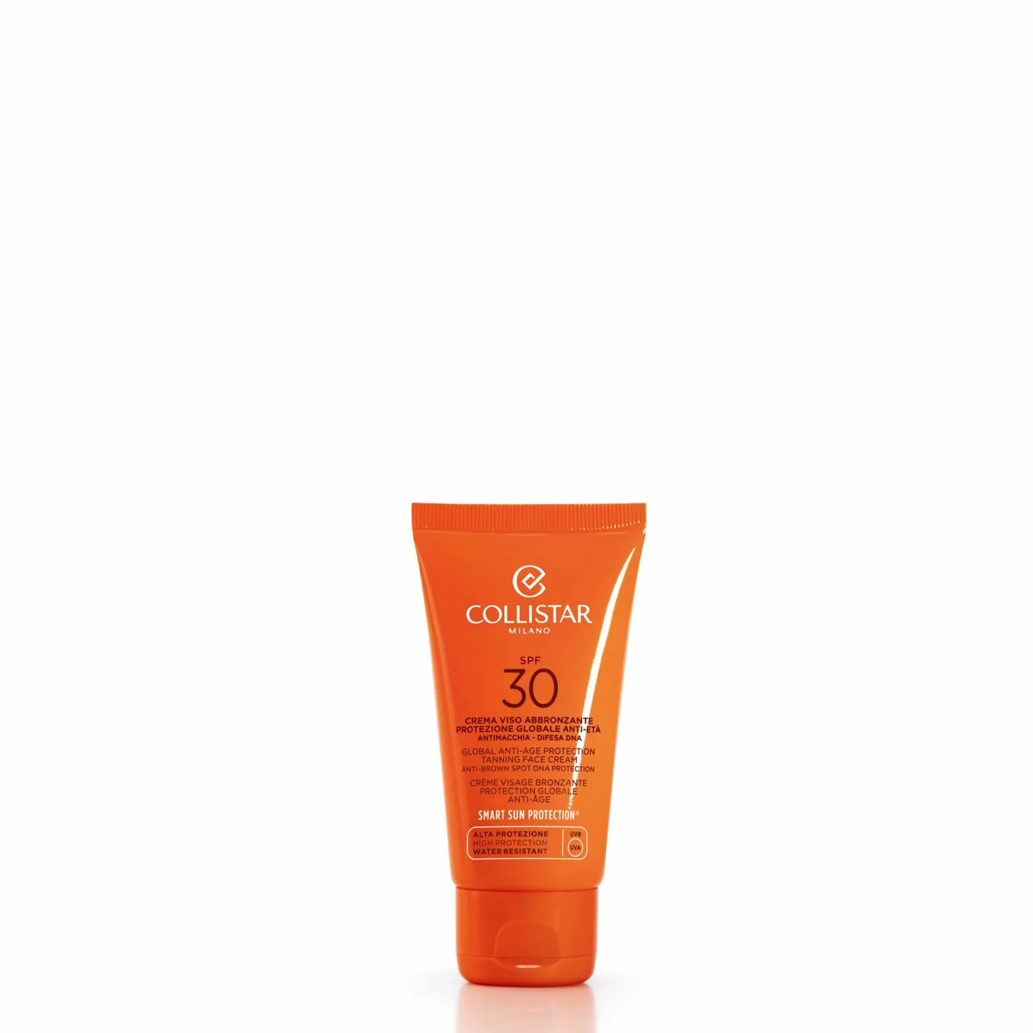 Abbronzatura Crema Viso Protezione Globale Anti-Età SPF30 - Solare viso alta prot.