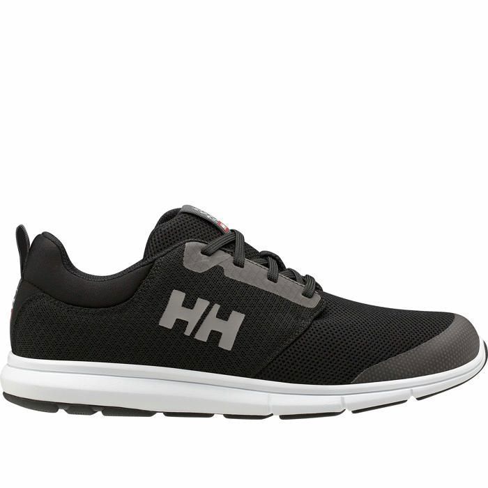 Voile legere Helly hansen - 11572990-10.5 - Feathering, Nautisme et Sports Nautiques Homme Schwarz (Black/White 990) 44.5 EU