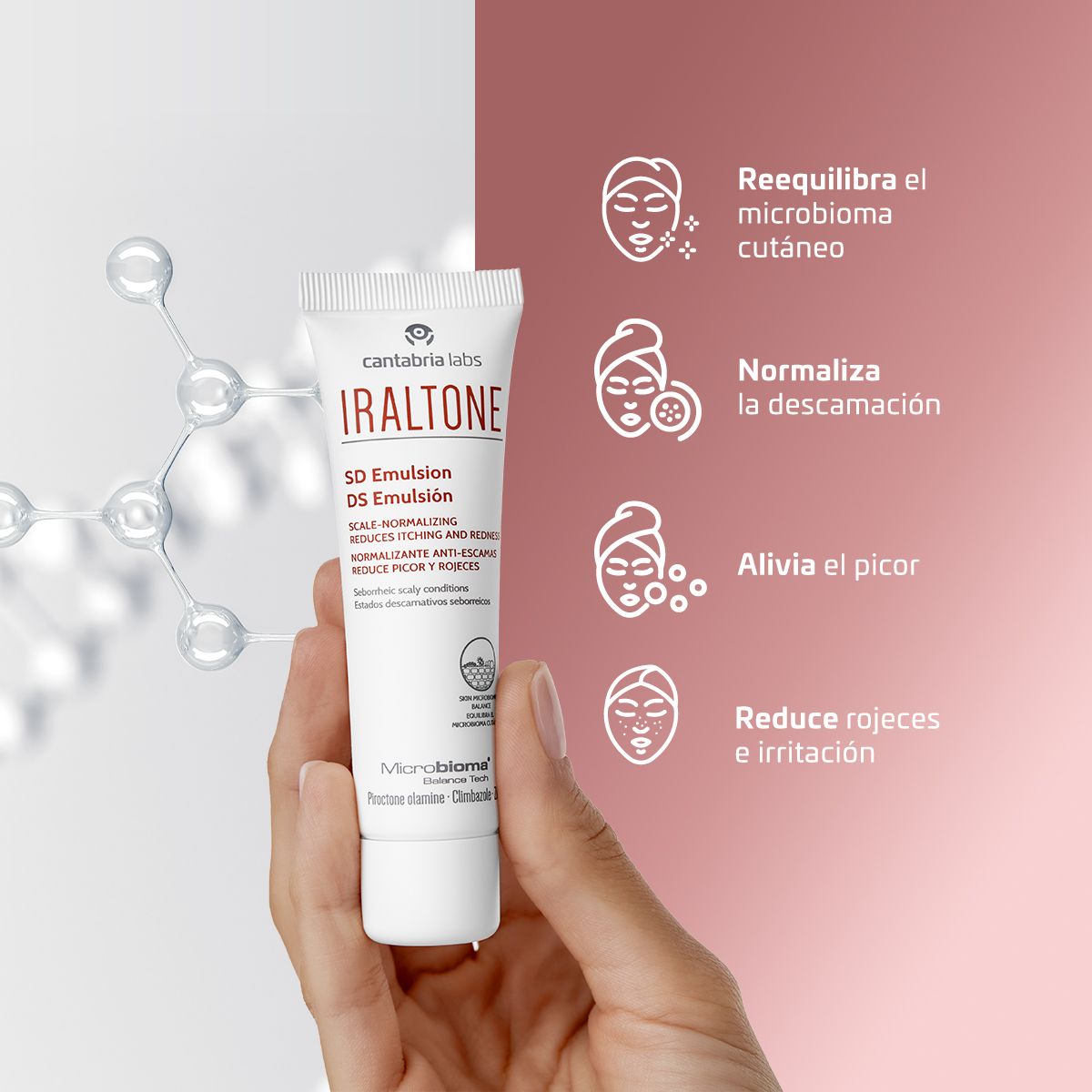 Iraltone DS emulsija Matu kopšanas līdzekļi (aptieka)