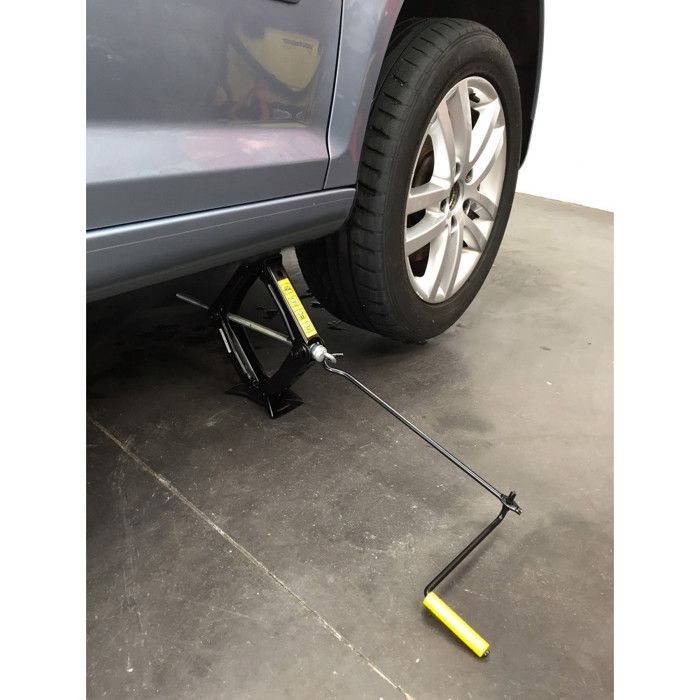 Pack BEST ESSENTIEL ROUE Cric losange 1t et clé démonte roue télescopique