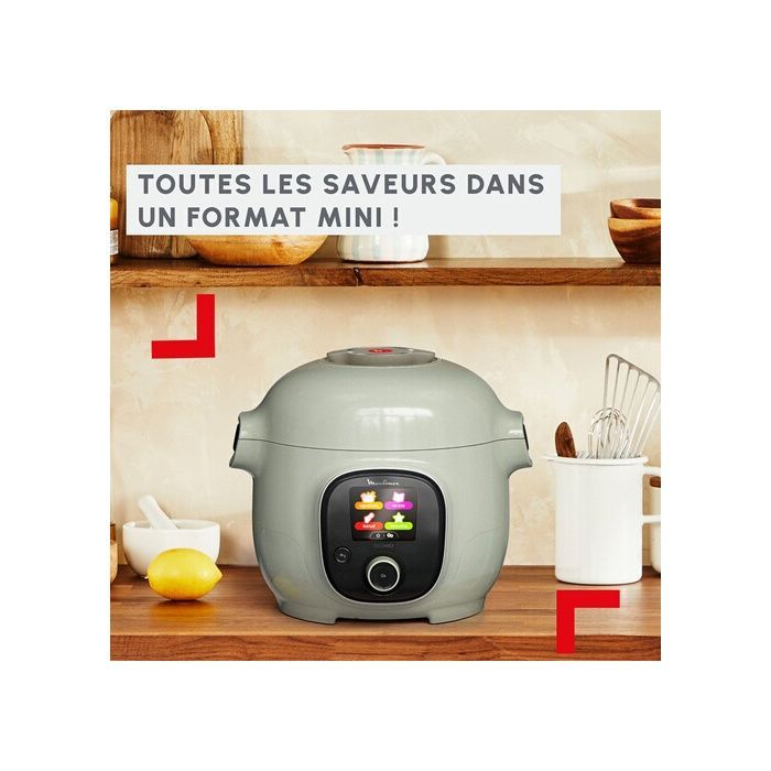 Moulinex Cookeo Mini EcoDesign, Multicooker, Compacto, 3L CE88E310