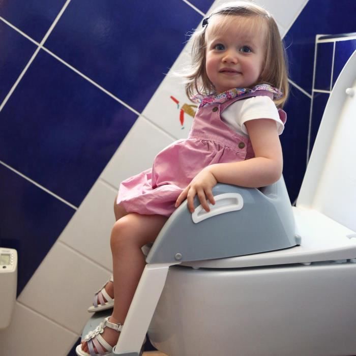 THERMOBABY Kiddyloo® Toilet Seat Reducer - Blue Flower