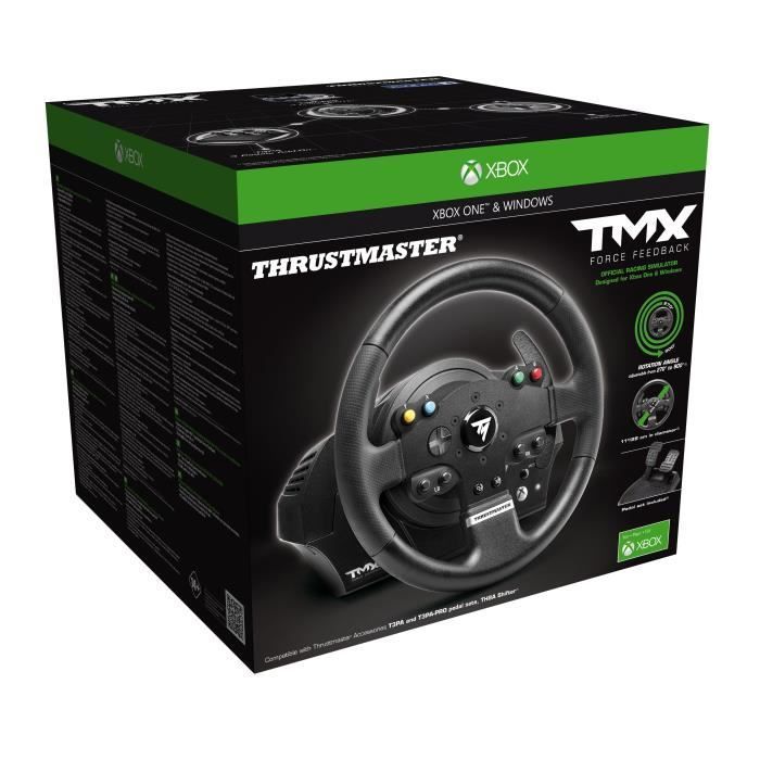 Volante Thrustmaster TMX con retroalimentación de fuerza - Xbox One / PC