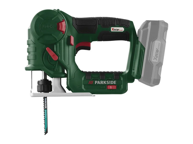 Serra tico-tico e serra sabre sem fio PARKSIDE® 2 em 1 PSSSA 20 Li B2, 20 V