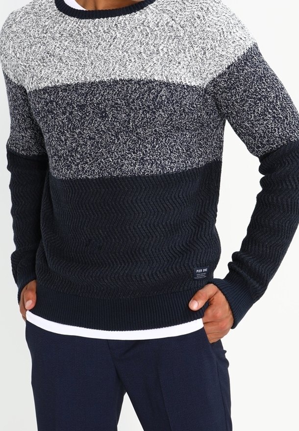 Pier One Jumper - gemêleerd donkerblauw