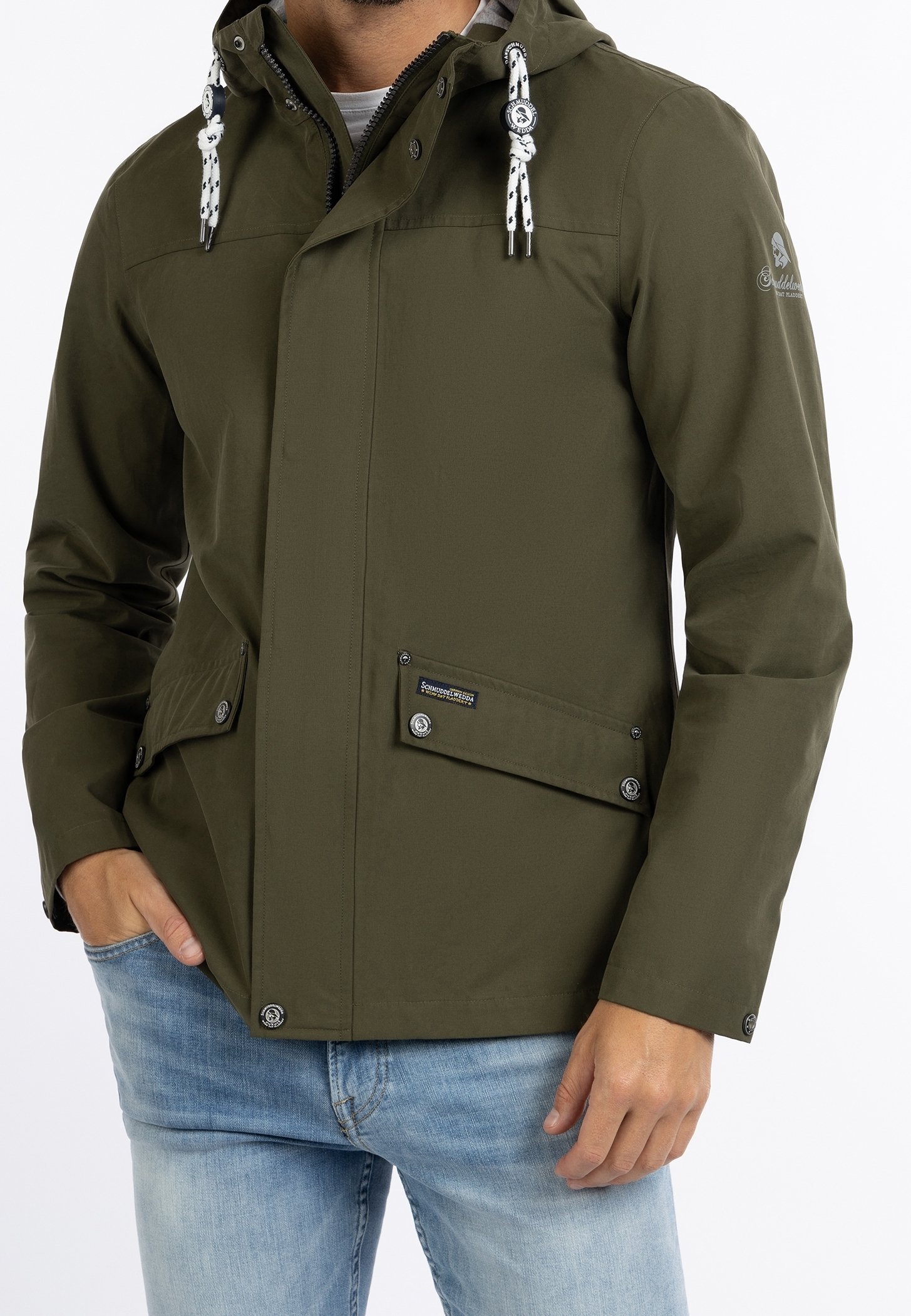 Nepremokavá bunda Schmuddelwedda - olivová