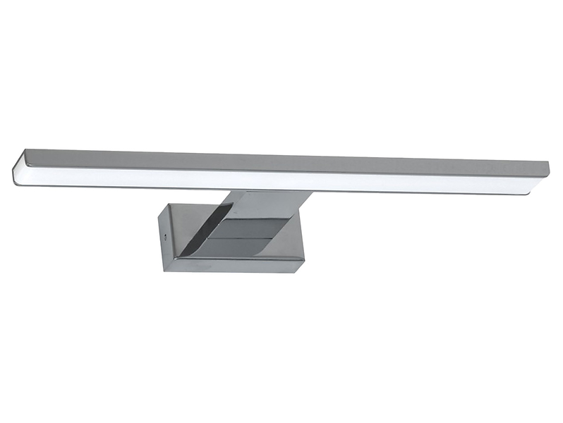 Kinkiet łazienkowy Shine LED metalowy srebrny