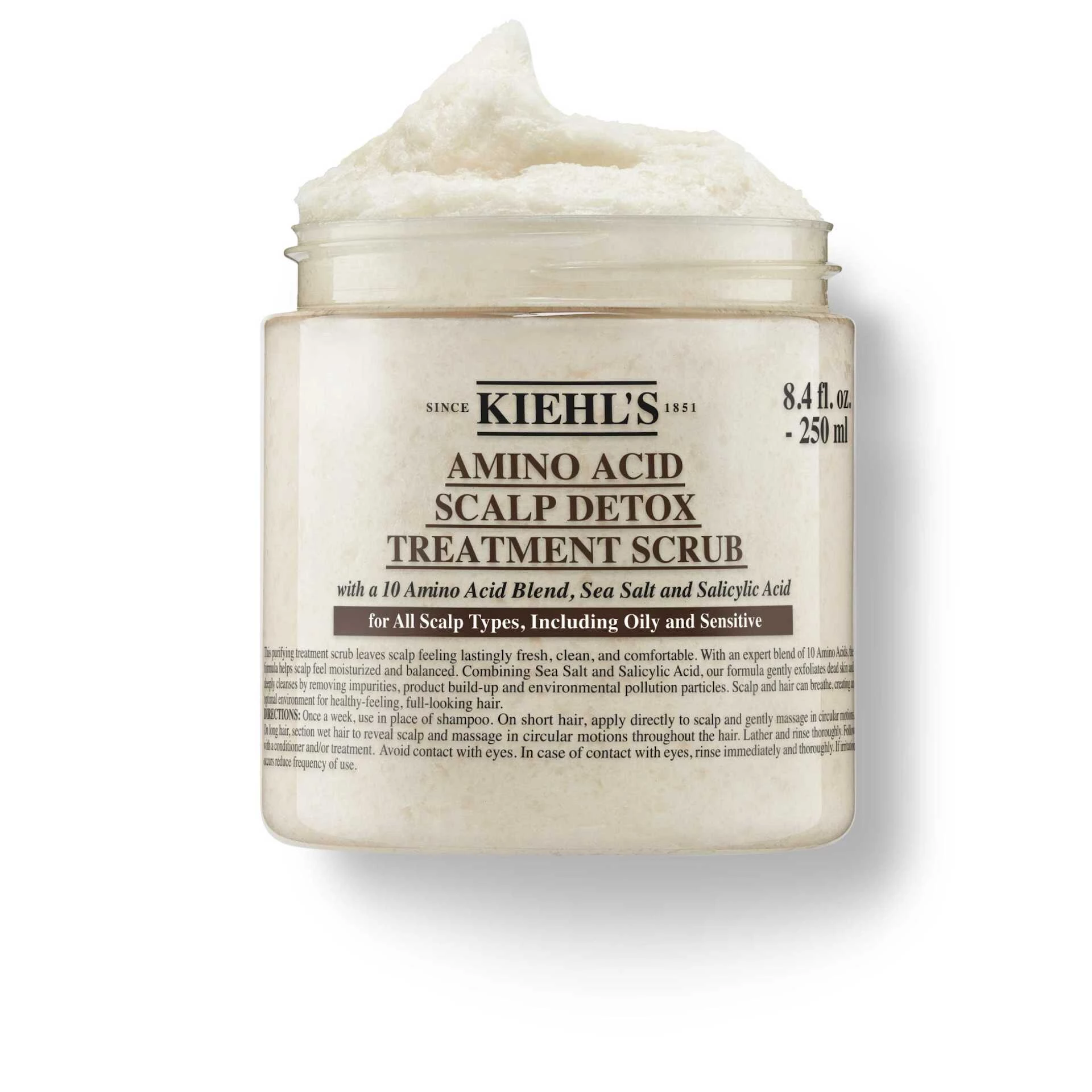 Exfoliant detoxifiant pentru scalp cu aminoacizi 250 ml - Kiehl's