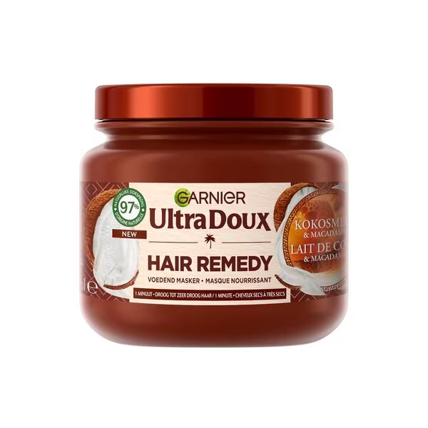 Garnier Ultra Doux Coconut Milk & Macadamia Hair Mask<br>340 ml