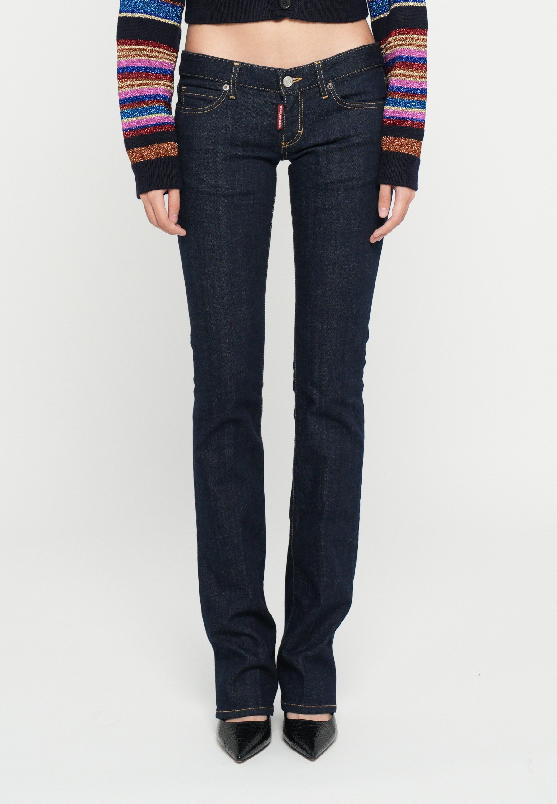 Dsquared2 VENUS - Flared Jeans - marineblauw