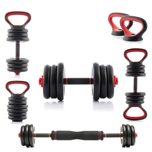 Sixfit Innovagoods 6-in-1 verstelbare gewichtenset met trainingshandleiding