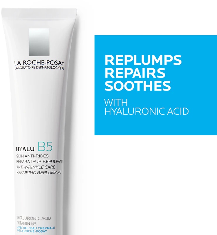 „La Roche-Posay Hyalu B5“ intensyviai drėkinamasis kremas su hialurono rūgštimi