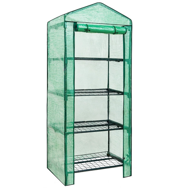 Regał foliowy warzywniak ogrodowy UV-4 130g/m2 1,6x0,5x0,7 m