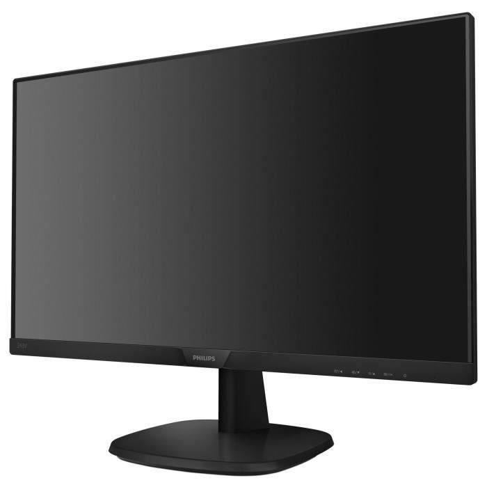 Monitor LCD Philips V-line 243V7QDSB - Full HD 1920x1080 - 16:9 - Negro - 16,7 millones de colores