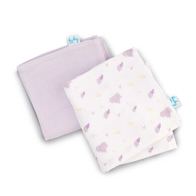 Baby Wells lampaan musliinivaipat 2 kpl 2 kpl