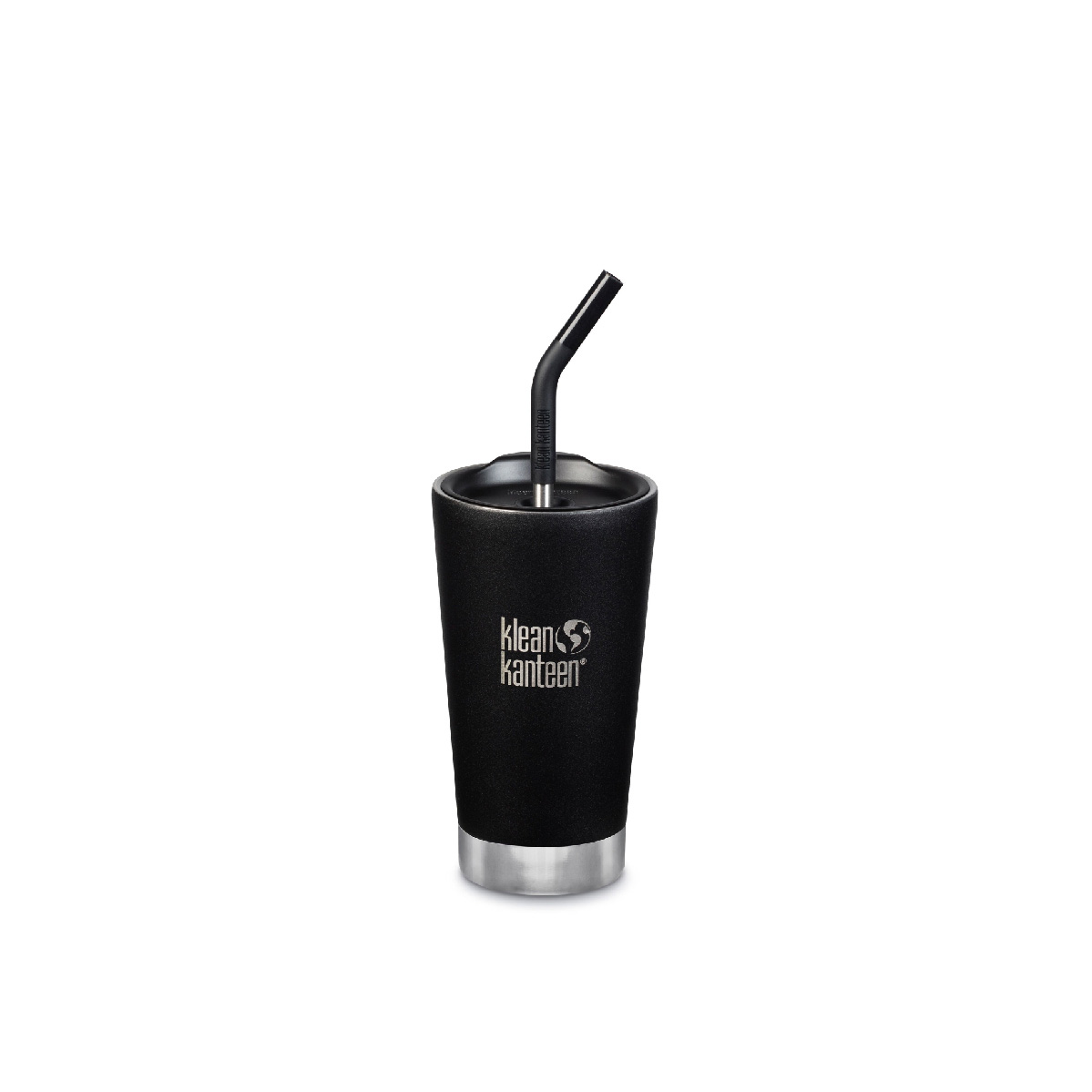 Klean Kanteen izolirana čaša od 16 oz s poklopcem od slamke