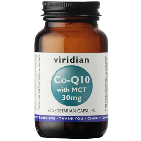 Viridian Koenzym Q10 30 mg z MCT, Kapsułki