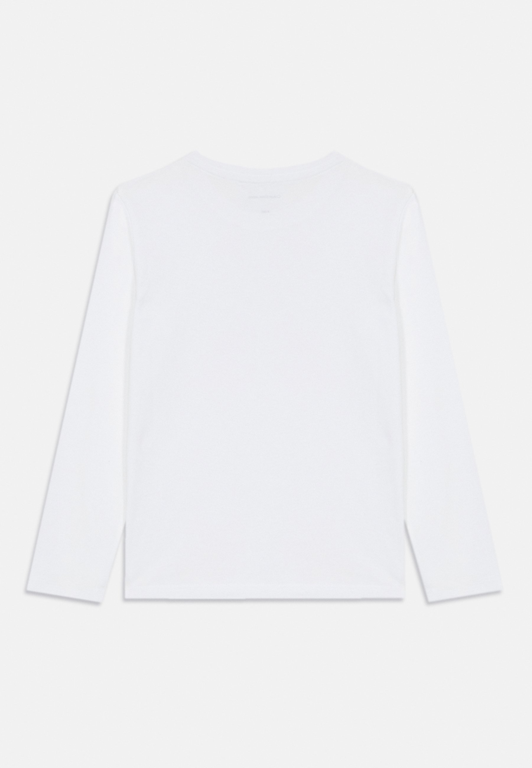 Calvin Klein Jeans CHEST MONO 2-PACK UNISEX - Top met lange mouwen - zwart/helder wit