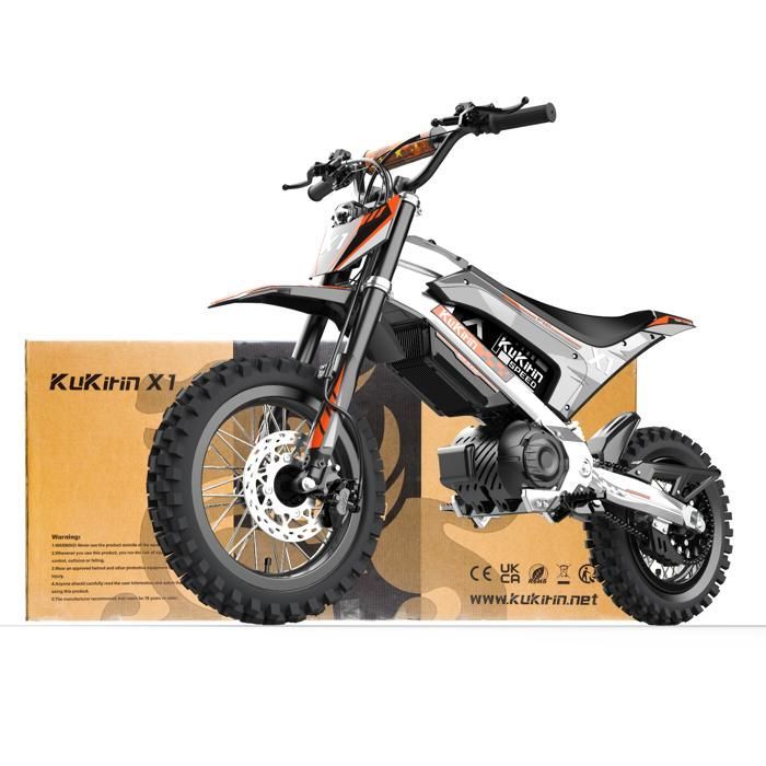 Kukirin X1 All-Terrain Electric Bike 1000W (2000W peak) 48V 20.8Ah — 40 km range, 50 km/h top speed, hydraulic suspension
