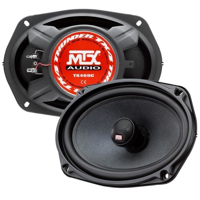Altavoces coaxiales de 2 vías - MTX AUDIO - 16x23cm (6x9