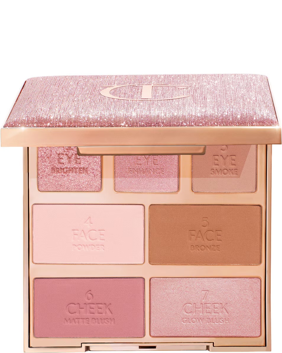 CHARLOTTE TILBURY Look Instant într-o Paletă LOOK INSTANT ÎNTR-O PALETĂ - O FRUMUSEȚE FRUMOASĂ ȘI STRĂLUCITOARE