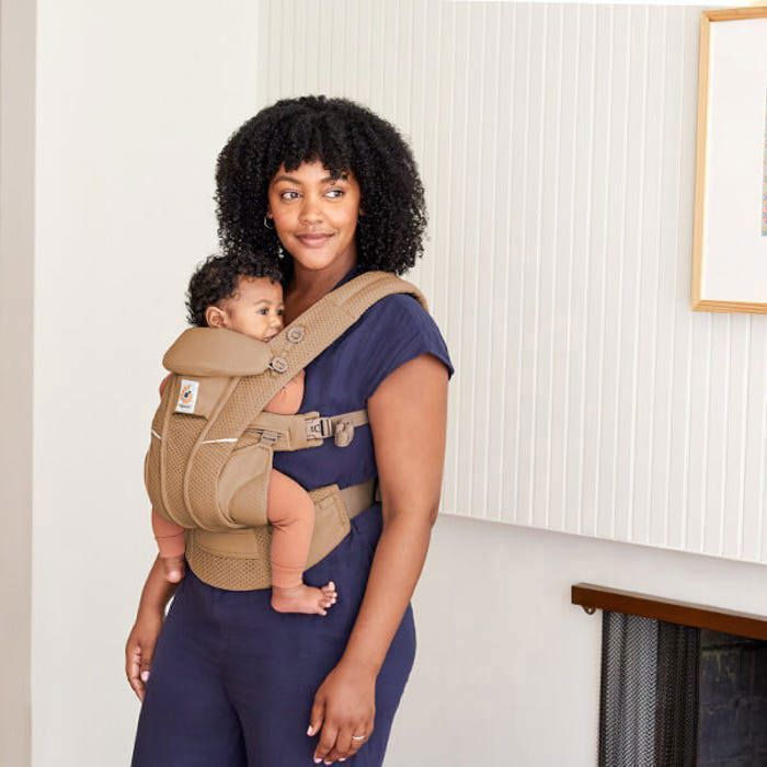 Porte-bébé Ergobaby Omni Breeze - SoftFlex Mesh : Camel Brown