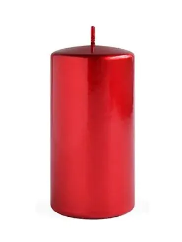 Artman Candles Świeca zapachowa Opal Metallic Kolor czerwony, Rozmiar średni